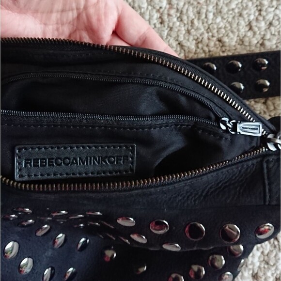 Rebecca Minkoff Studed pebble Crossbody Bag - Picture 7 of 13